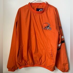 Vintage Cleveland Browns Pro Player Pullover Jacket NFL Starter Style 90s